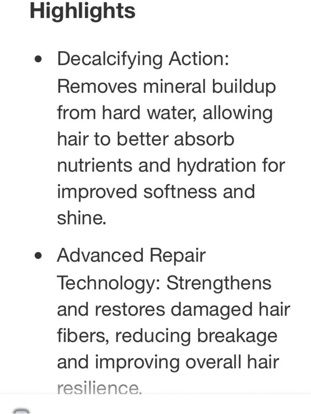 Kerastase professional decalcifying